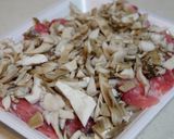 豚肉ロース柔らかステーキ・まいたけ添え作り方2写真