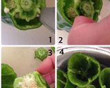 ピーマン肉詰めトマトソース煮込み作り方1写真