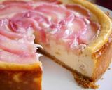桃のベイクドチーズケーキ作り方8写真