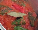 ピーマン肉詰めトマトソース煮込み作り方5写真