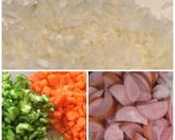 Yevoカレーソース ピラフ(炊飯器)作り方2写真