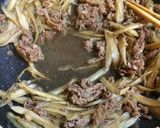 鬼おろし肉ごぼう風うどん作り方6写真
