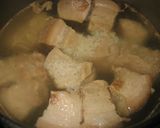 圧力鍋でトロトロ角煮!作り方1写真