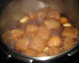 圧力鍋でトロトロ角煮!作り方5写真