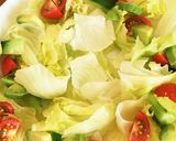 肉野菜炒め サラダ作り方2写真