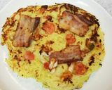 お好み焼き素麺(アレンジ)作り方10写真