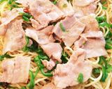 豚バラネギ塩焼きそばver簡単作り方8写真