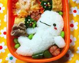 簡単❋ キャラ弁 白イルカ♡作り方6写真