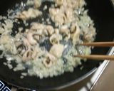 大人の塩味☆牡蠣と春菊のパスタ作り方3写真