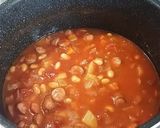 簡単！ウィンナーと豆のトマトスープ作り方5写真