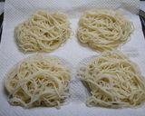残った素麺リメイク！かた焼きそうめん作り方1写真