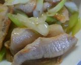 ぱぱっと10分♬肉ネギ炒め作り方5写真