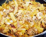 ゴボウと生姜たっぷりの♡ヘルシー豚丼作り方4写真