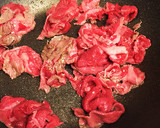 ☆パクチーのせ牛肉もやしのタイ風焼きそば作り方1写真