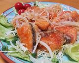 ☆鮭のレモン風味甘酢漬け☆作り方6写真