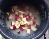 もっちりホクホクさつまいもご飯作り方1写真