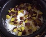 もっちりホクホクさつまいもご飯作り方2写真