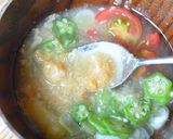 減塩　胡麻味噌汁♪作り方5写真