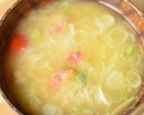 減塩　胡麻味噌汁♪作り方6写真