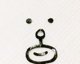 キャラ弁♬ゆるキャラ♬もっちー•ω•作り方2写真