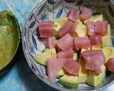アボカドとマグロの和え物作り方4写真