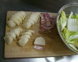 白菜とじゃがいものスープ作り方1写真