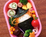 キャラ弁☆ハロウィン☆魔女ちゃん弁当作り方5写真