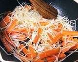 フライパン1つでなんちゃってピビンパ作り方1写真