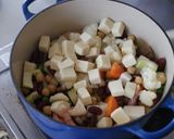パンチェッタと豆のスープ作り方6写真