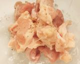 さっぱり♪鶏肉と茄子のトマポンサラダ作り方2写真
