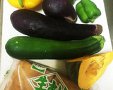 トマト缶で夏野菜の和風ラタトゥイユ作り方1写真