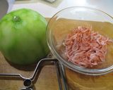 冬瓜　～旨味は桜えび～作り方1写真