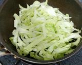 キャベツ&もやし&卵のあんかけ作り方3写真