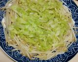 キャベツ&もやし&卵のあんかけ作り方4写真