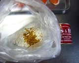 鮭のカレー風味バジルピカタ作り方2写真