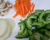 そうめんチャンプルー♪ゴーヤ入り作り方2写真