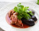 さっぱり♪鶏肉と茄子のトマポンサラダ作り方6写真
