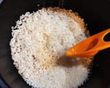 白だしde 鮭と舞茸の炊き込みごはん作り方2写真