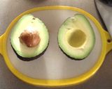 甘い八丁味噌ダレ和えアボカドココット作り方2写真