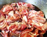 節約・野菜でかさ増し豚のしょうが焼き作り方1写真