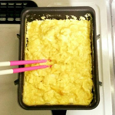 卵4個で！洋風ふわふわ厚焼きたまご by ミドリャフカ