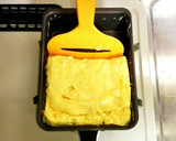 卵4個で！洋風ふわふわ厚焼きたまご作り方4写真
