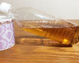 ペットボトルで☆冷たく即飲み斜め凍らせ茶作り方2写真