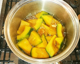 煮かぼちゃのたまご寄せ作り方1写真