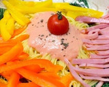 簡単！トマトと豆腐のソースで冷やし中華作り方11写真