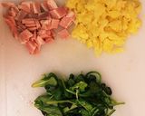 お弁当に☆具だくさん卵焼き作り方2写真