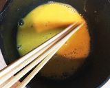 さんま缶と炒り玉子の混ぜご飯作り方1写真