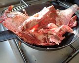 最速の牛肉の赤ワイン煮作り方1写真