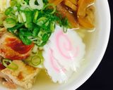 お肌プルプル鶏肉の柚子胡椒ラーメン❤️作り方4写真