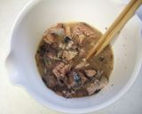サバ缶で旨味アップ☆簡単焼き茄子✿作り方3写真